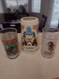Kentucky Derby glasses